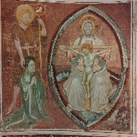 John the Baptist presents a female donor