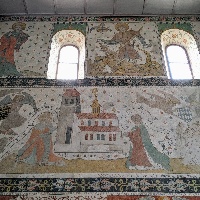 Hedwig and Burchard III. as founders of the monastery