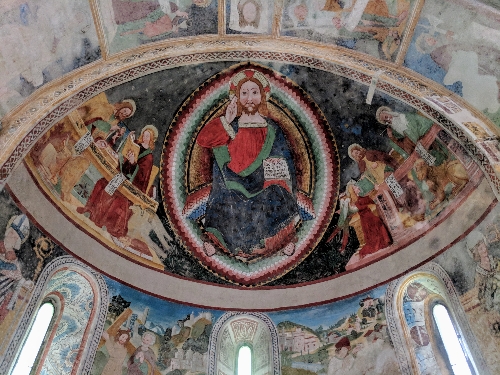 Christ and the four evangelists