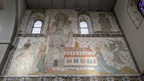 Christopher,  John the Baptist, Henry II and Cunigunde of Luxembourg