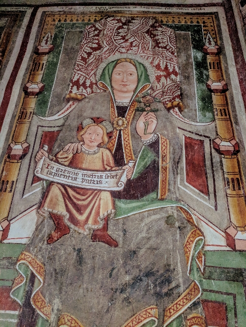 Mary with child